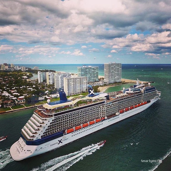 A drone view of Celebrity Silhouette departing from Port Everglades in Fort Lauderdale. We've provided custom travel since 1959. Where would you like to go today?
.
.
#Repost @4martymcfly
.
#dashtravel